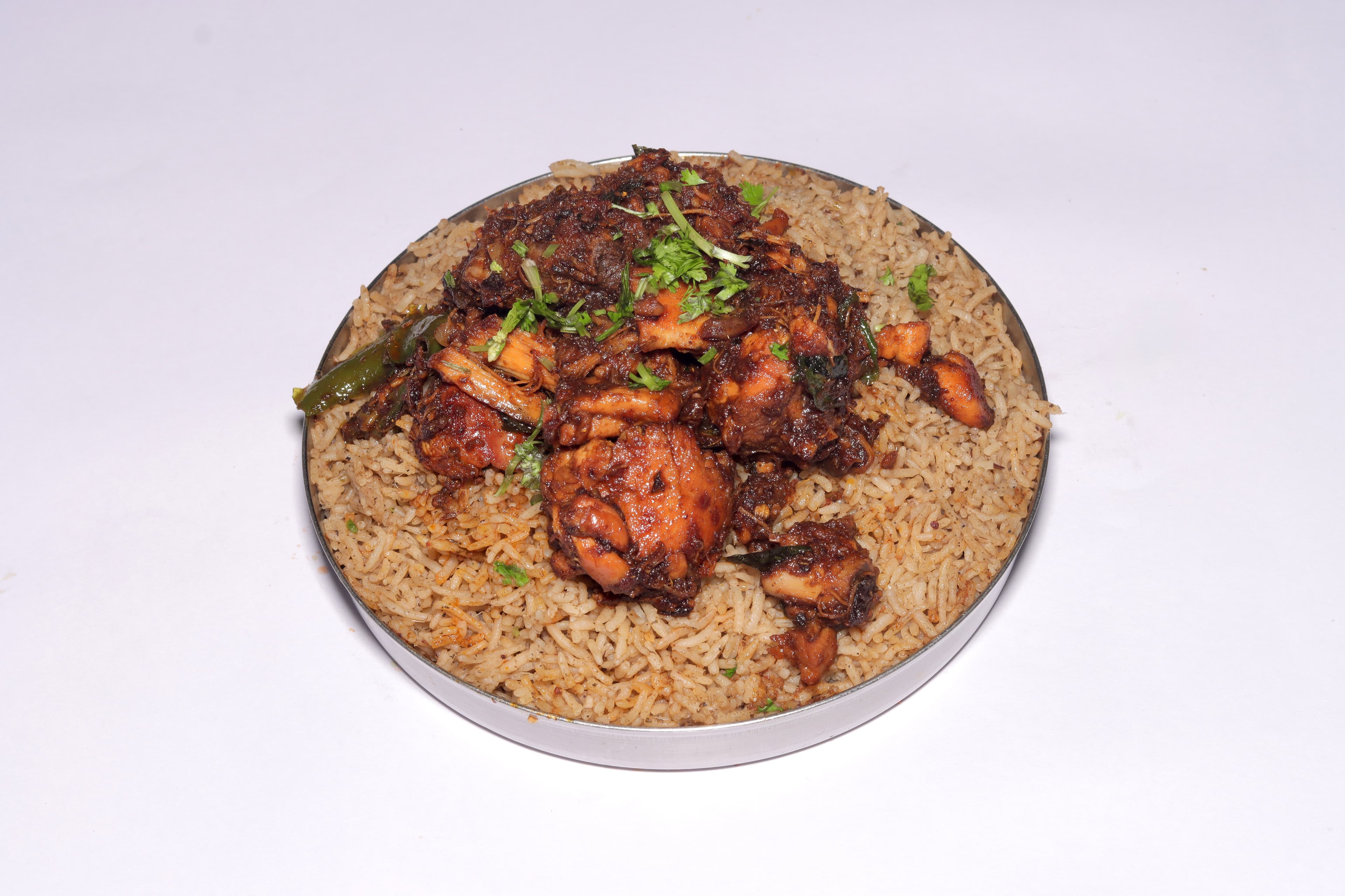 Chicken Over Roast Biryani